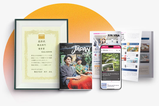 Kilala nhận Giải thưởng của Cục trưởng Cơ quan Du lịch Nhật Bản (JTA) tại giải thưởng vinh danh Nội dung về các khu vực tại Nhật Bản năm 2024