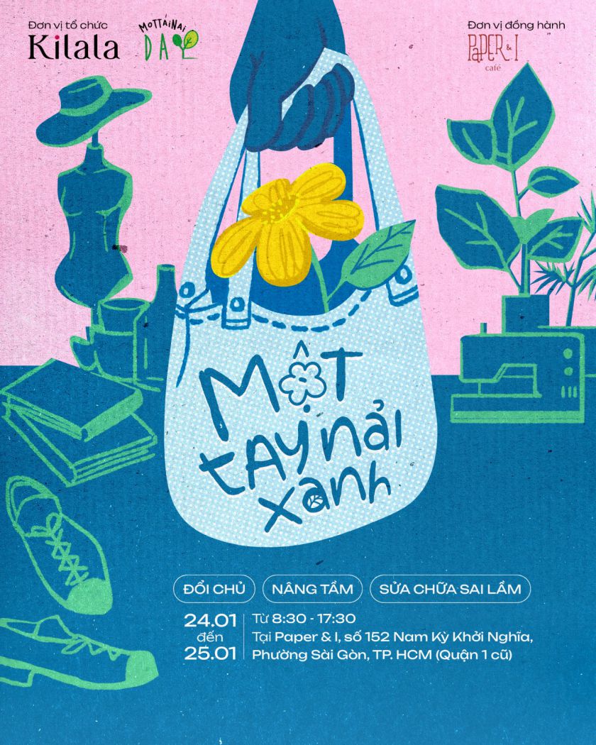 Chung tay lan tỏa lối sống xanh tại Một Tay Nải Xanh – Kilala Mottainai Day