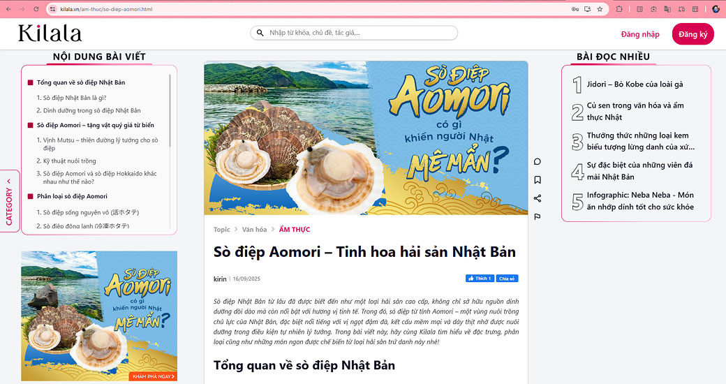 Aomori Scallop Week in Vietnam 7