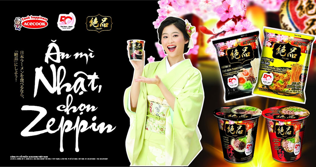 Zeppin Ramen Acecook Product Promotion 1